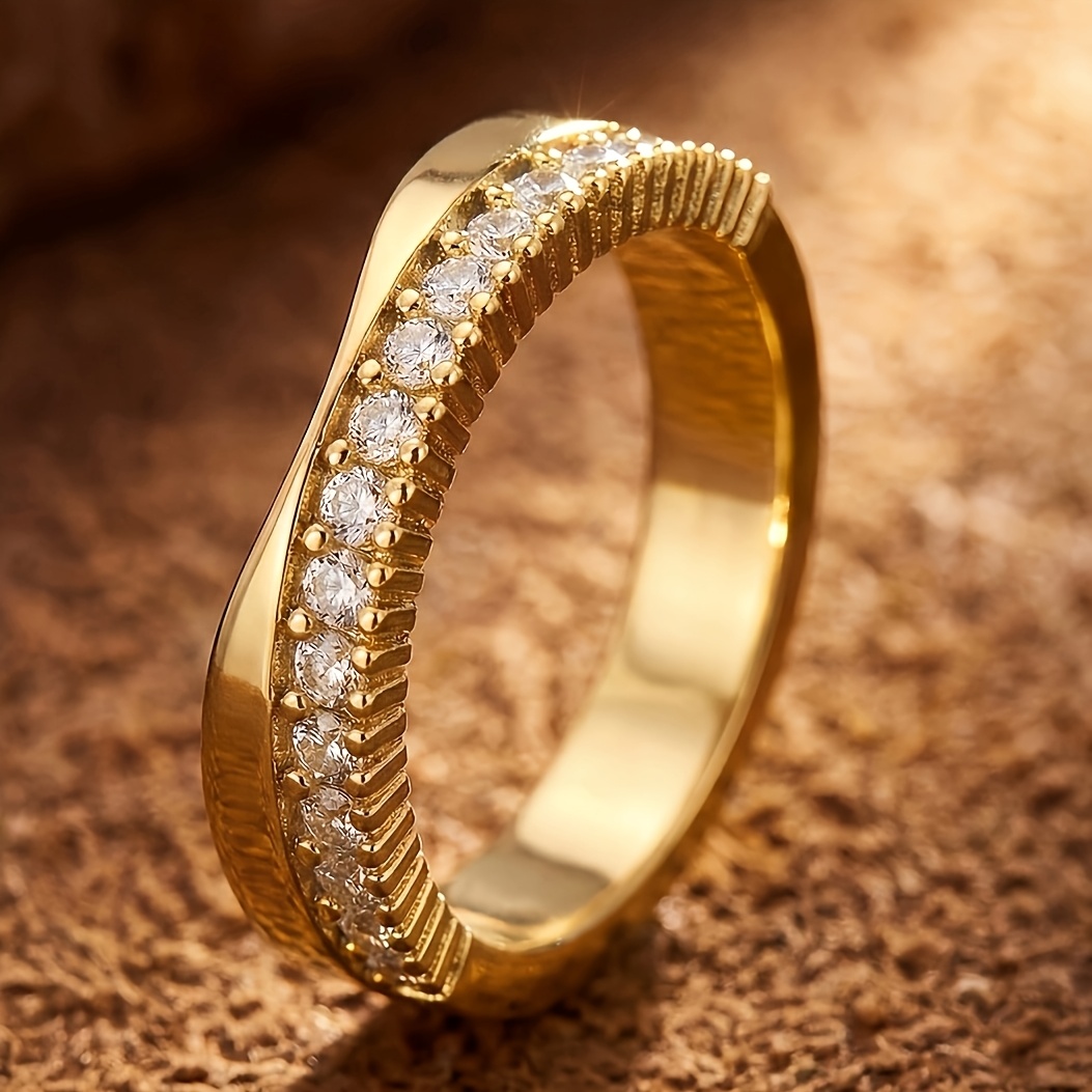 Women's Easy Design Ring for Holiday and Special Occasions